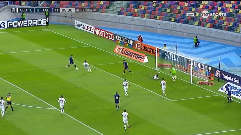 Bruno Barticcioto marcó nuevamente con Talleres de Córdoba.