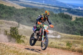 Tomás de Gavardo fue subcampeón junior en la Copa del Mundo FIM de Bajas