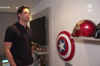 Del guante de Thanos al casco de Iron Man: Stefano Massú mostró su gran colección de artículos de Marvel
