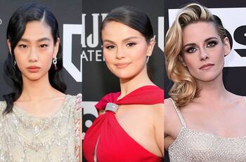Kristen Stewart, Selena Gómez y más famosas: Los looks que destacaron en la alfombra roja de los premios Critics Choice Awards 2022
