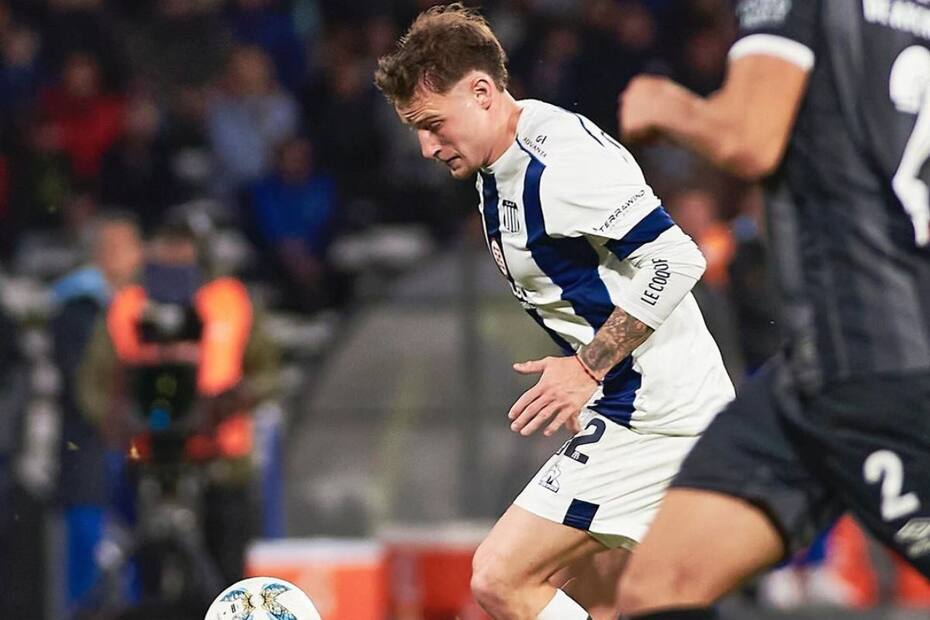 fue titular en la caída de Talleres como local ante River Plate. Foto: Instagram Bruno Barticciotto.