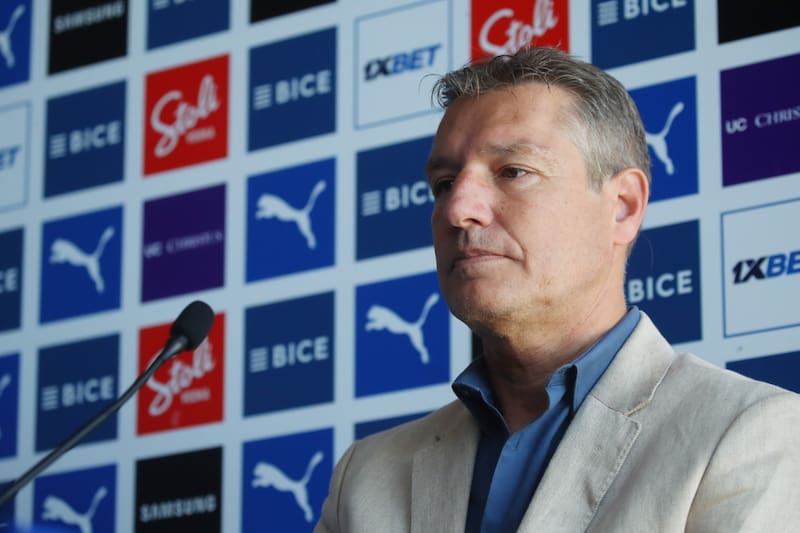 , gerente deportivo de Cruzados. Foto: Agencia Aton.