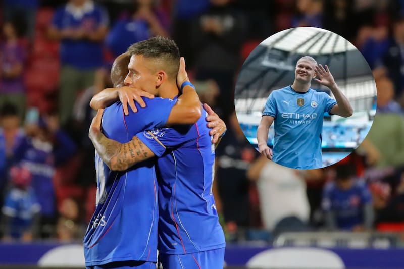 Octavio Rivero fue comparado con Erling Haaland.