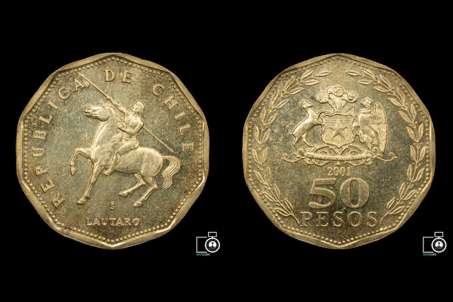 La moneda es una de las más codiciadas por los coleccionistas y amantes de la numismática. Créditos: Error_Coins_Chile en Instagram.