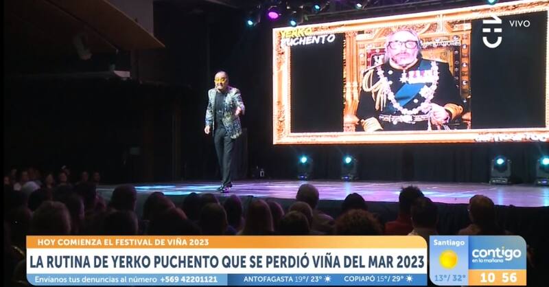 Realizó chistes sobre Parived / Chilevisión