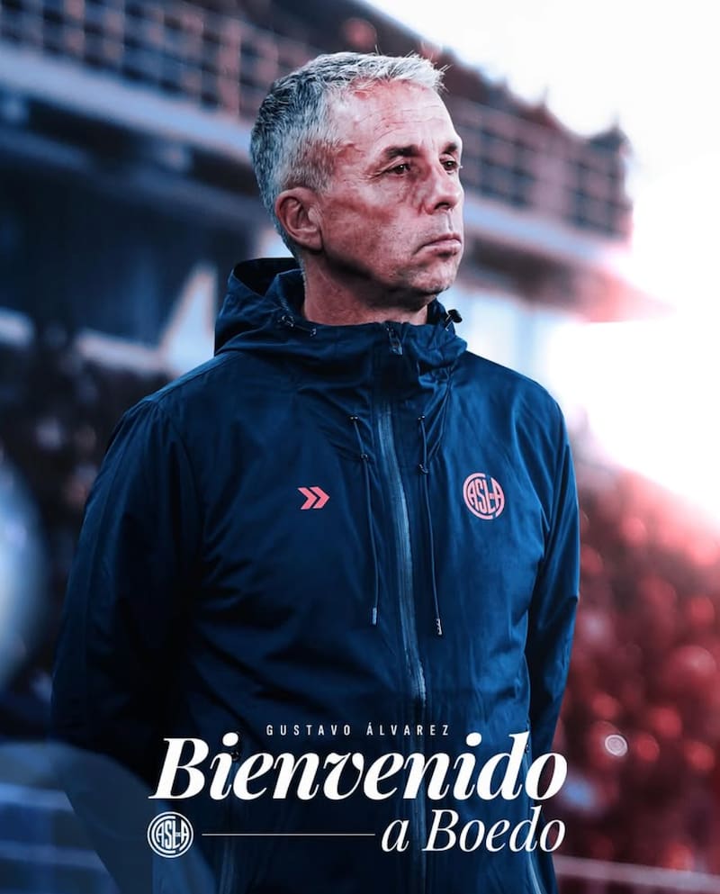 Fue presentado como DT de San Lorenzo.