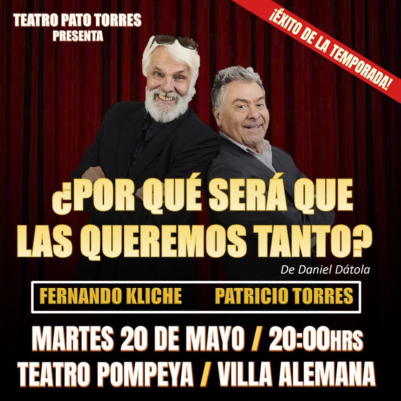 Los actores tienen una muy exitosa obra que busca mostrar la opinión que tienen los hombres hacia las mujeres.