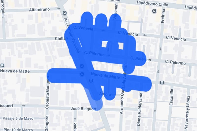 Los cortes están programados para las 10:00 horas en el sector.
Créditos: Enel.