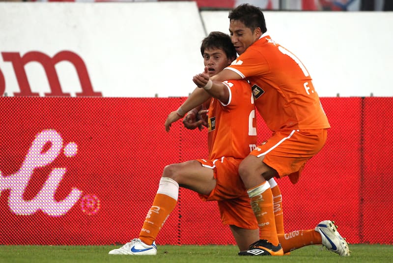 Nicolás Trecco, durante su etapa en los loínos en 2011. Foto. Photosport.