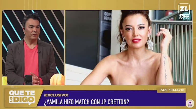 Luis Sandoval se contactó con Yamila Reyna.