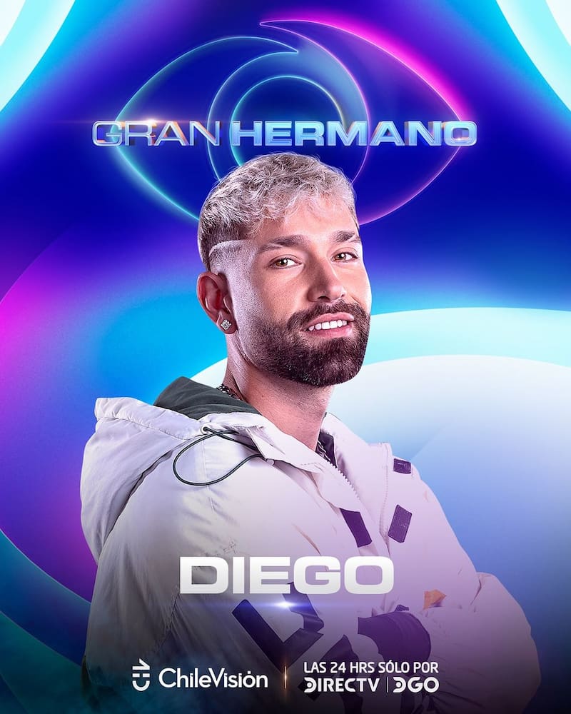 Esta es la imágen con la que promocionaron la entrada de Diego Bazáes en "Gran Hermano".