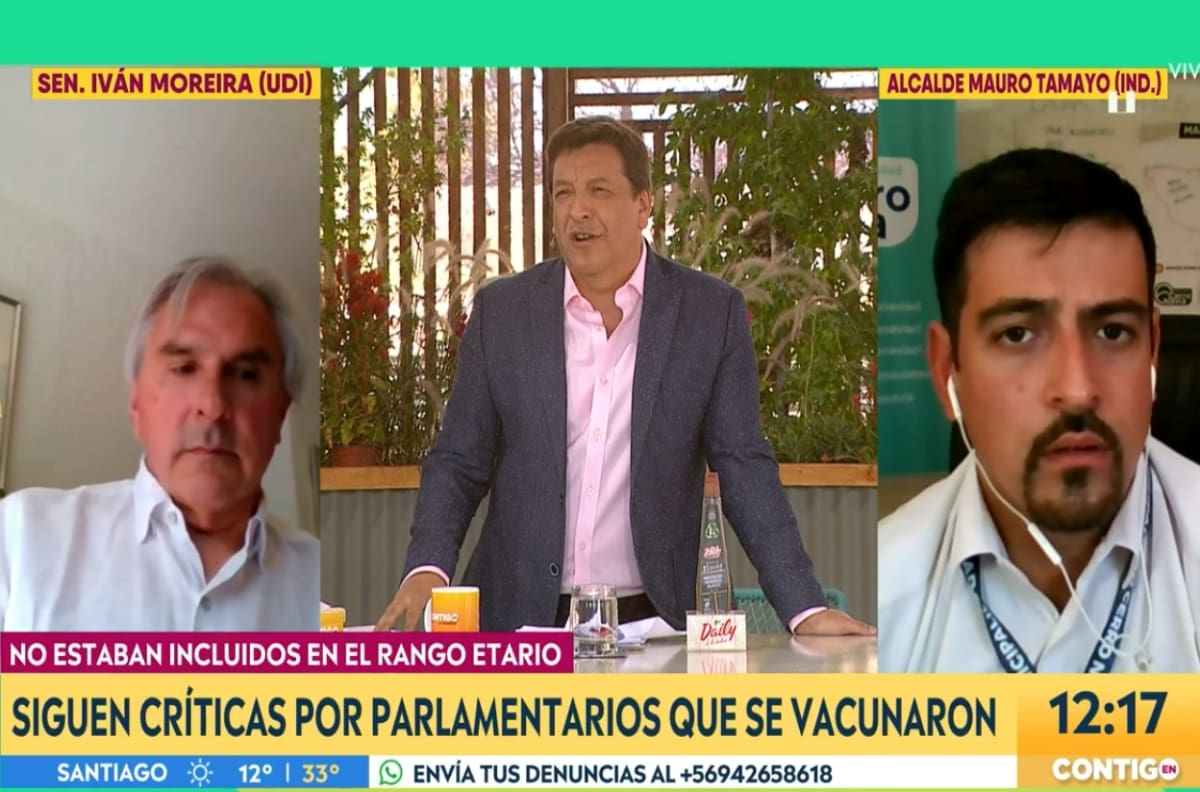 “No se haga la víctima”: El reto de Julio César Rodríguez a Iván Moreira en discusión sobre la vacunación de los parlamentarios