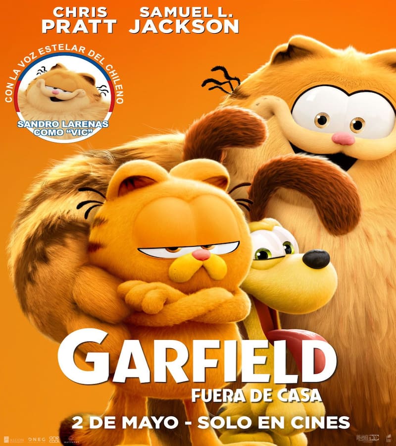 “Garfield” tiene a un chileno como protagonista