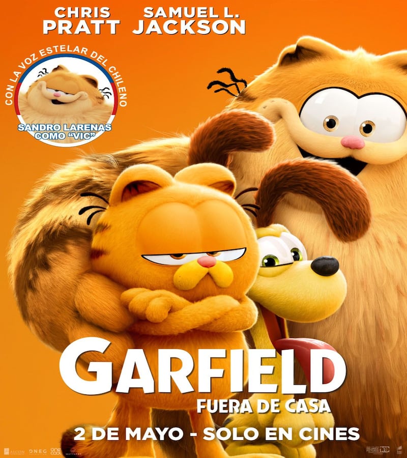“Garfield” tiene a un chileno como protagonista