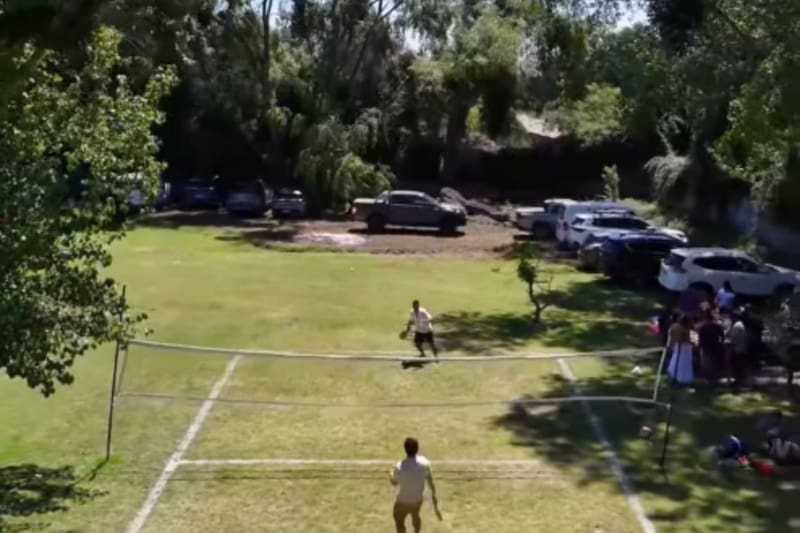 Está ubicada en la comuna de San Bernardo, a solo 20 minutos de Santiago.
Créditos: IG @sammydrone360.