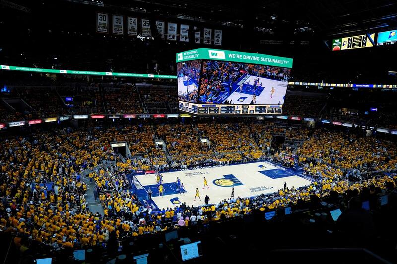 Bankers Life Fieldhouse estadio de Indiana Pacers.
