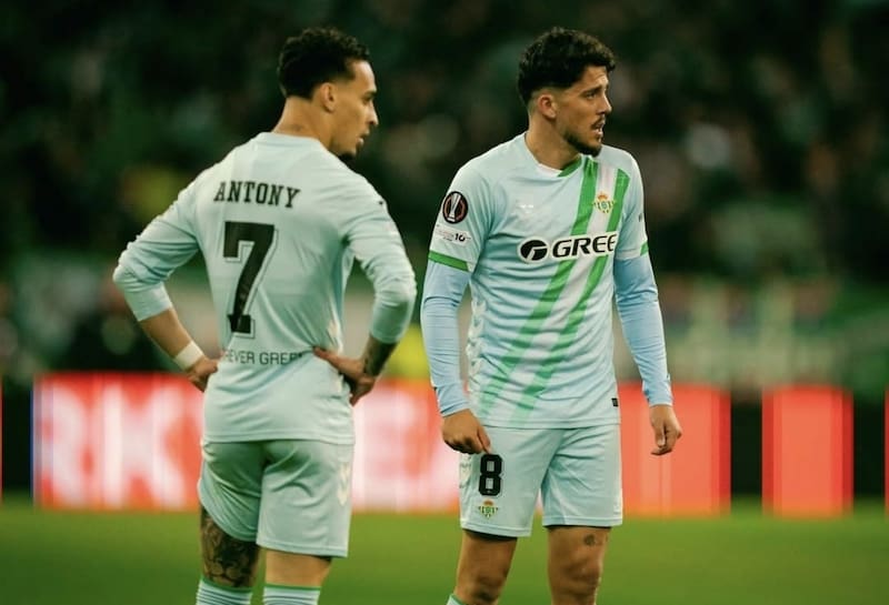 . El cuadro de Pellegrini no pudo con su rival en Grecia. Foto: @RealBetisBalompie en Instagram.