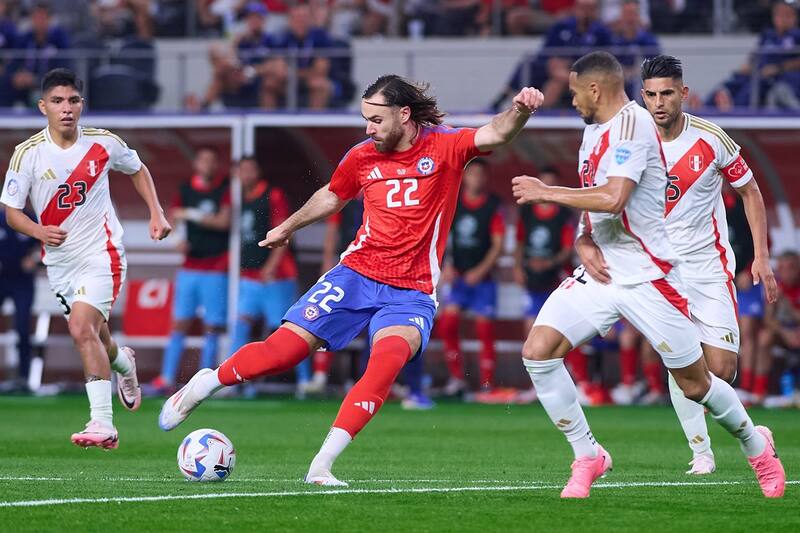 Ben Brereton sumó pocos minutos en Copa América con la Selección Chilena.