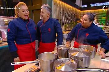 "Está como el vino": Jacqueline Pardo lanzó coqueto comentario a Carlos Díaz en "El Discípulo del Chef"