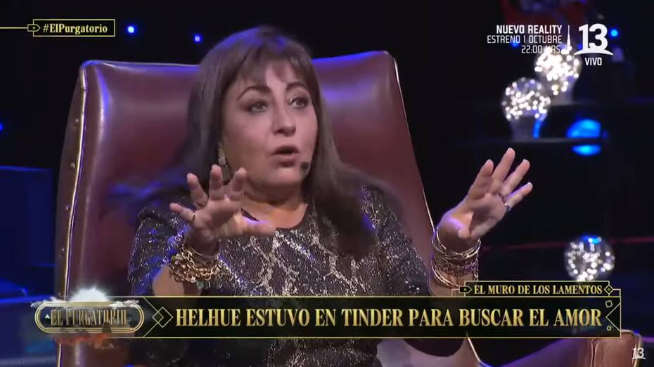 En “El Purgatorio”, Helhue Sukni reveló que usó Tinder por un tiempo y se desilusionó con particular situación.