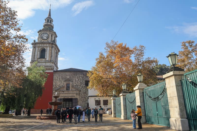 Es la edificación más antigua de Chile. Su construcción comenzó en 1572. Foto: Agencia Aton.