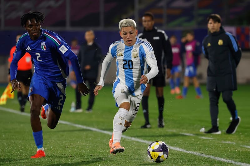 Una de las figuras de Argentina en el Mundial. Foto: Agencia Aton.