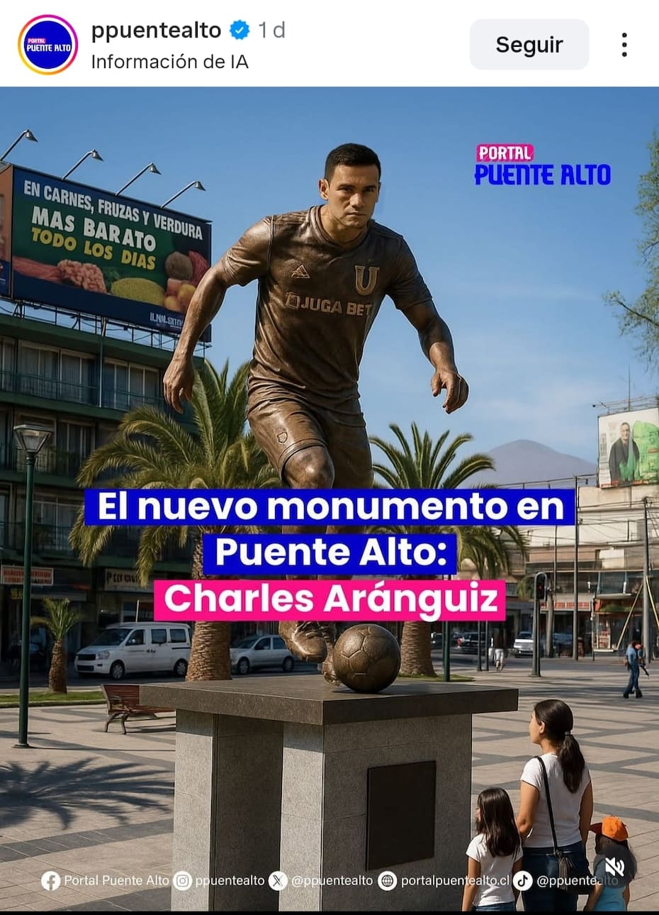 Una estatua al Príncipe generó polémica en Instagram.