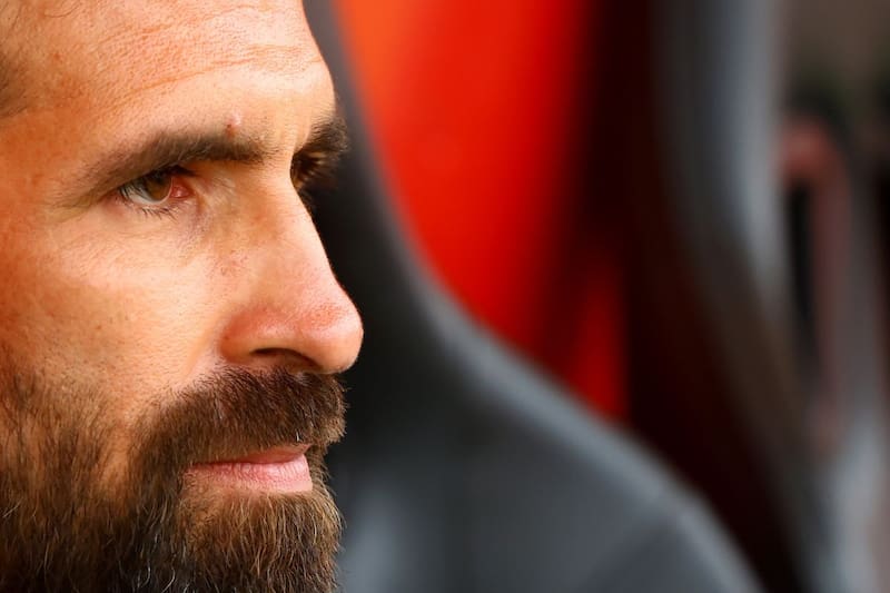 El DT hoy está al frente del primer equipo de Unión Española. Foto: Agencia Aton.