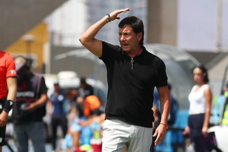Fernando Díaz, entrenador de Coquimbo Unido. Foto: Agencia Aton.