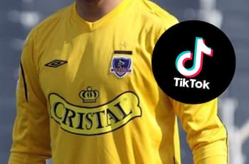 El ex arquero de Colo Colo que la rompe en TikTok