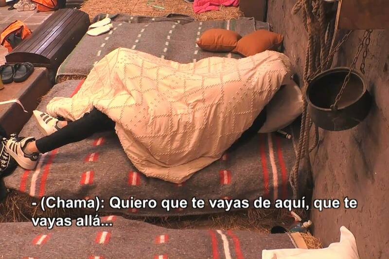 A pesar de sus disculpas, la Chama no quería volver a saber de Luis Mateucci tras su última pelea.