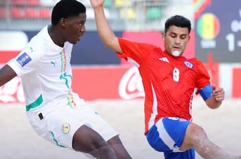 Fin al sueño: Chile eliminado del Mundial de Fútbol Playa tras dura derrota ante Senegal
