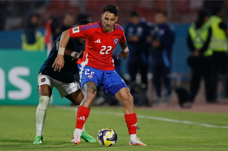 El goleador de la UC lleva dos presencias con la camiseta de la Selección Chilena. Foto: Agencia Aton.