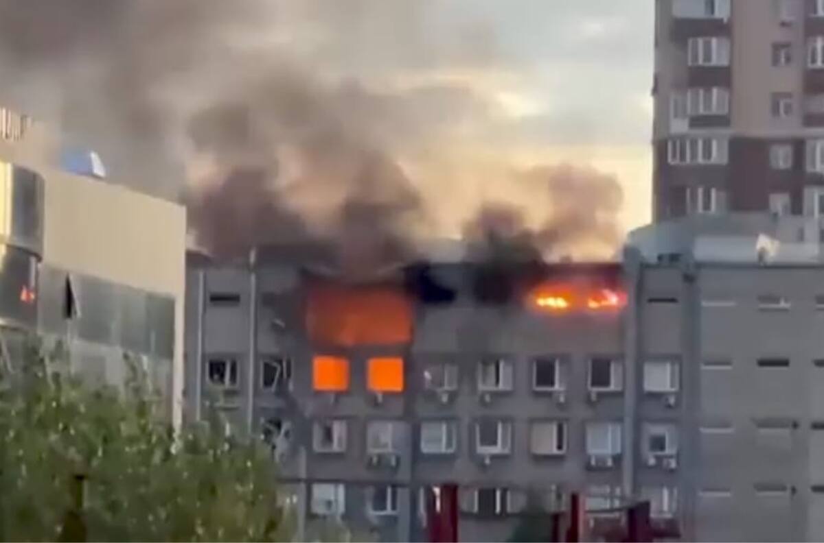 VIDEO | Rusia lanza mortal ataque contra la capital de Ucrania con drones: Hay al menos 4 muertos