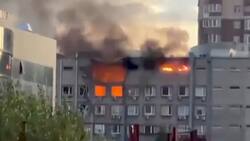 VIDEO | Rusia lanza mortal ataque contra la capital de Ucrania con drones: Hay al menos 4 muertos