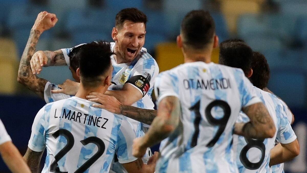 Argentina y Colombia definen al rival de Brasil en la final de la Copa América en una nueva oportunidad para Lionel Messi