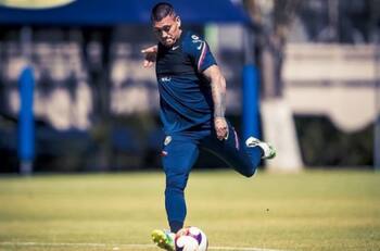 El desafiante mensaje de Nicolás Castillo en el entrenamiento del América
