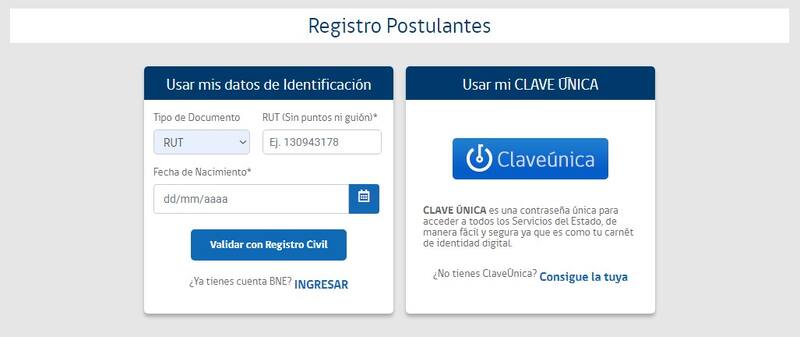 Lo primero que debes hacer para encontrar un trabajo en la Bolsa Nacional de Empleo es registrarte en la plataforma.