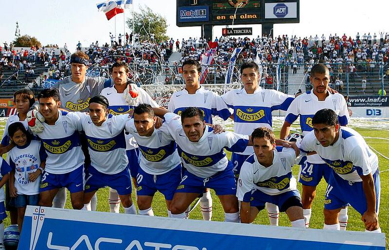 FUTBOL, U. CATOLICA/LOTA SCHWAGER
CUARTA FECHA, APERTURA 2007.
FORMACION DE UNIVERSIDAD CATOLICA.
18/02/2007
SANTIAGO, CHILE.
ANDRES PINA/PHOTOSPORT