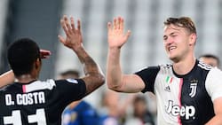 Gol de cabeza de De Ligt para cerrar la "boleta" de la Juventus