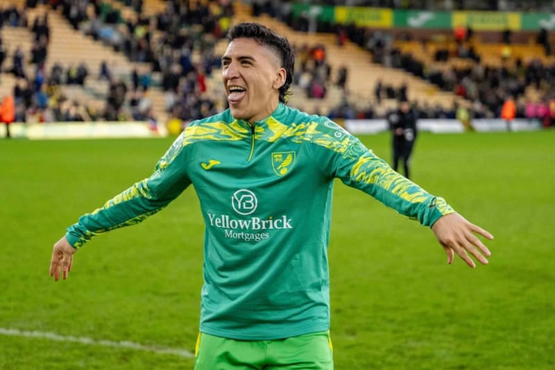 podría dejar Norwich City para la próxima temporada. Foto: @marcelino_nunez26