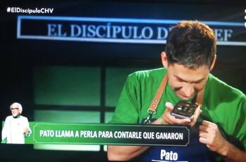 "¡Ganamos, conche...!": Pato Sotomayor llamó por teléfono a Perla Ilich para comunicarle la victoria de su equipo