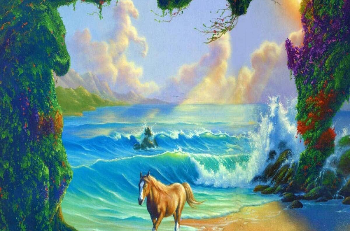 Acertijo Visual: Te desafiamos a encontrar los 6 caballos escondidos en la pintura en 30 segundos