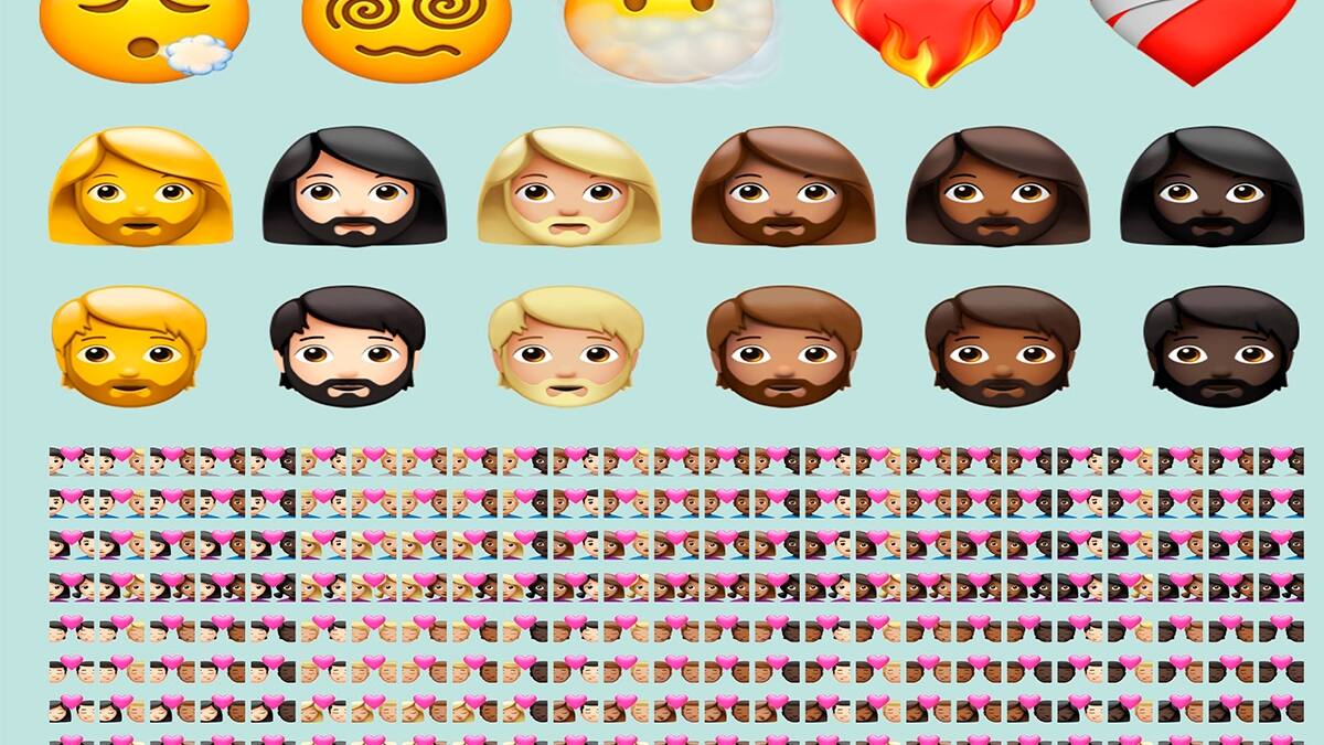 Android presentó nuevos emojis como el hombre trans embarazado