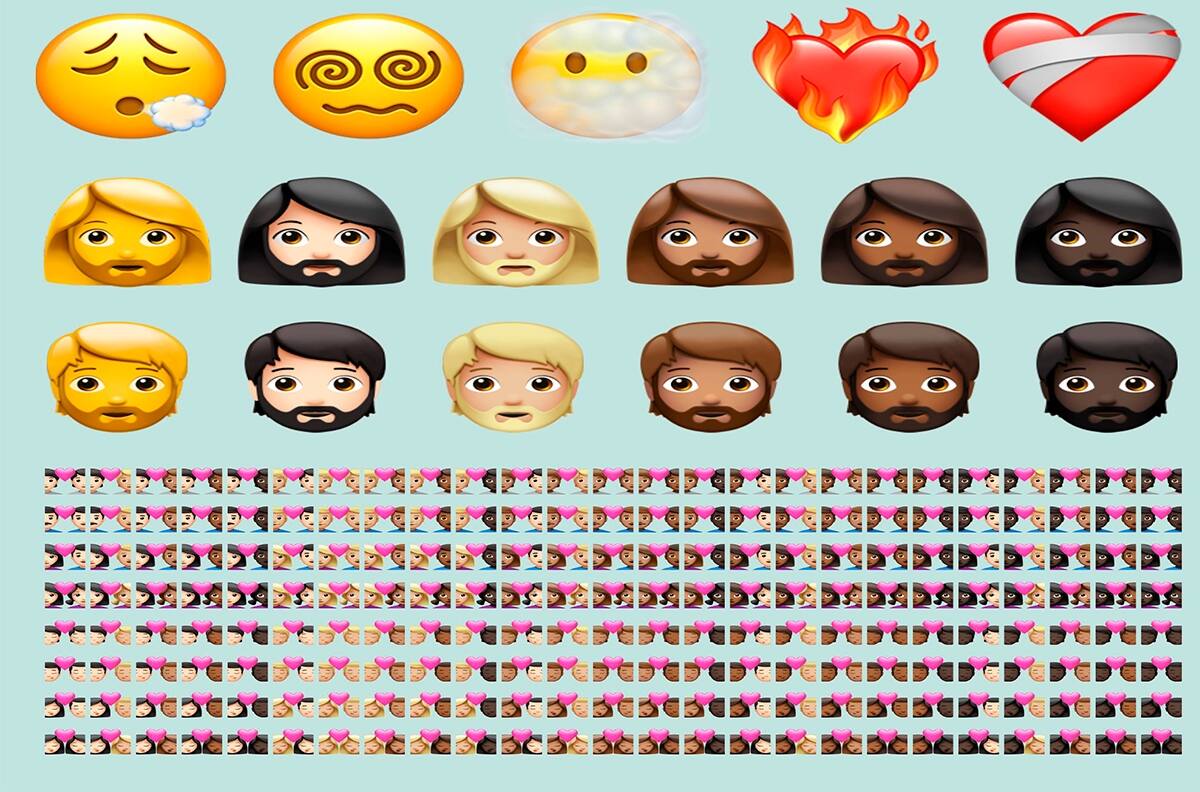 Android presentó nuevos emojis como el hombre trans embarazado