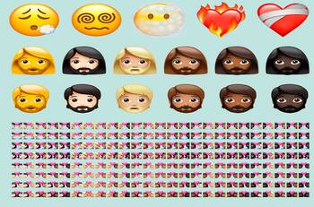 Android presentó nuevos emojis como el hombre trans embarazado