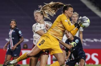 Christiane Endler fue nominada a la mejor portera de la Champions League Femenina