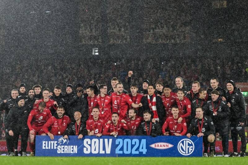 quedó subcampeón en Noruega con el SK Brann.