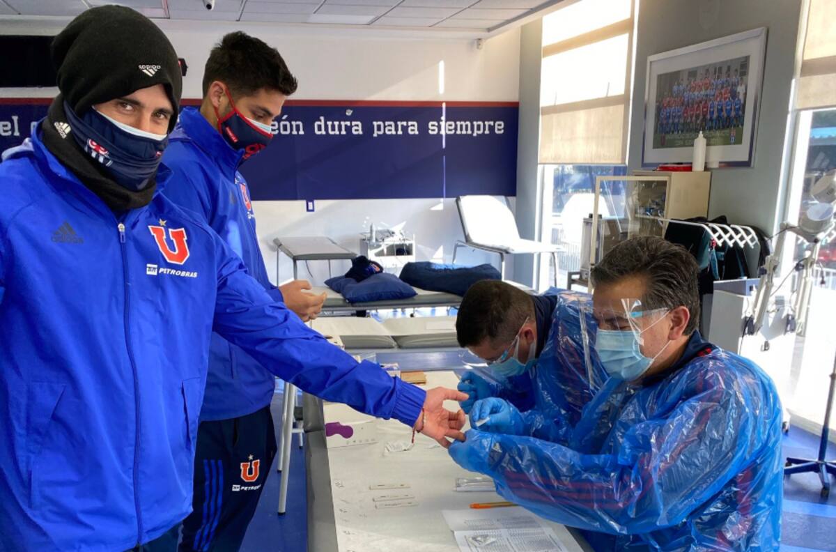 Plantel de Universidad de Chile se sometió a nuevos test para detección de COVID-19