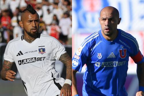 Colo Colo y Universidad de Chile.